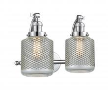 Innovations Lighting 515-2W-PC-G262 - Stanton - 2 Light - 18 inch - Polished Chrome - Adjustable Bath Vanity Light