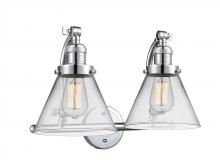 Innovations Lighting 515-2W-PC-G42 - Cone - 2 Light - 18 inch - Polished Chrome - Adjustable Bath Vanity Light