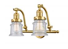 Innovations Lighting 515-2W-SG-G184S - Canton - 2 Light - 18 inch - Satin Gold - Adjustable Bath Vanity Light