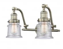 Innovations Lighting 515-2W-SN-G184S - Canton - 2 Light - 18 inch - Brushed Satin Nickel - Adjustable Bath Vanity Light