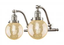 Innovations Lighting 515-2W-SN-G208-6 - Beacon - 2 Light - 16 inch - Brushed Satin Nickel - Adjustable Bath Vanity Light