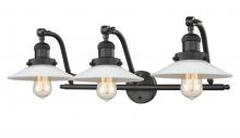 Innovations Lighting 515-3W-OB-G1 - Halophane - 3 Light - 28 inch - Oil Rubbed Bronze - Adjustable Bath Vanity Light