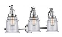 Innovations Lighting 515-3W-PC-G184 - Canton - 3 Light - 28 inch - Polished Chrome - Adjustable Bath Vanity Light