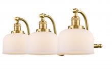 Innovations Lighting 515-3W-SG-G71 - Bell - 3 Light - 28 inch - Satin Gold - Adjustable Bath Vanity Light