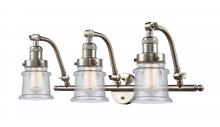 Innovations Lighting 515-3W-SN-G184S - Canton - 3 Light - 28 inch - Brushed Satin Nickel - Adjustable Bath Vanity Light
