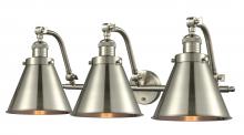 Innovations Lighting 515-3W-SN-M13-SN - Appalachian - 3 Light - 28 inch - Brushed Satin Nickel - Adjustable Bath Vanity Light