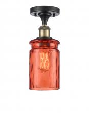 Innovations Lighting 516-1C-BAB-G352-COR - Candor 1 Light Semi-Flush Mount