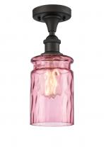 Innovations Lighting 516-1C-OB-G352-LIL - Candor 1 Light Semi-Flush Mount