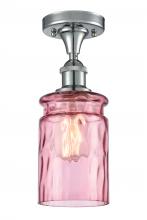 Innovations Lighting 516-1C-PC-G352-LIL - Candor 1 Light Semi-Flush Mount