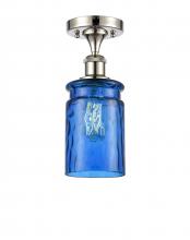 Innovations Lighting 516-1C-PN-G352-BL - Candor 1 Light Semi-Flush Mount