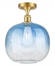 Innovations Lighting 516-1C-SG-G481-10SB - Brookhaven Sphere - 1 Light - 11 inch - Satin Gold - Semi-Flush Mount