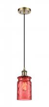 Innovations Lighting 516-1P-AB-G352-RD - Candor 1 Light Mini Pendant