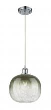 Innovations Lighting 516-1P-PC-G481-10SL - Brookhaven Sphere - 1 Light - 11 inch - Polished Chrome - Cord hung - Mini Pendant