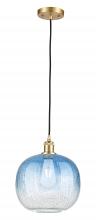 Innovations Lighting 516-1P-SG-G481-10SB - Brookhaven Sphere - 1 Light - 11 inch - Satin Gold - Cord hung - Mini Pendant