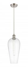 Innovations Lighting 516-1P-SN-G456-8CL - Chelsea - 1 Light - 8 inch - Brushed Satin Nickel - Cord hung - Mini Pendant