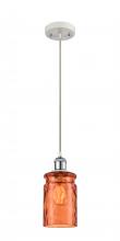 Innovations Lighting 516-1P-WPC-G352-TUR - Candor 1 Light Mini Pendant