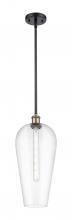 Innovations Lighting 516-1S-BAB-G456-8CL - Chelsea - 1 Light - 8 inch - Black Antique Brass - Stem hung - Mini Pendant