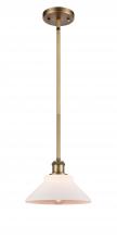 Innovations Lighting 516-1S-BB-G131-LED - Orwell - 1 Light - 8 inch - Brushed Brass - Mini Pendant