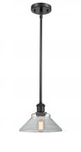 Innovations Lighting 516-1S-BK-G132-LED - Orwell - 1 Light - 8 inch - Matte Black - Mini Pendant