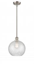 Innovations Lighting 516-1S-SN-G125-10-LED - Athens - 1 Light - 10 inch - Brushed Satin Nickel - Mini Pendant