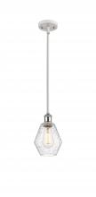Innovations Lighting 516-1S-WPC-G654-6 - Cindyrella - 1 Light - 6 inch - White Polished Chrome - Mini Pendant