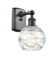 Innovations Lighting 516-1W-OB-G1213-6CL - Athens Deco Swirl - 1 Light - 6 inch - Oil Rubbed Bronze - Sconce