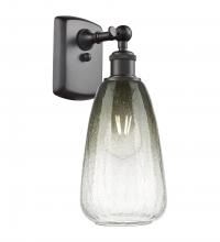 Innovations Lighting 516-1W-OB-G480-6SL - Brookhaven Almond - 1 Light - 6 inch - Oil Rubbed Bronze - Sconce