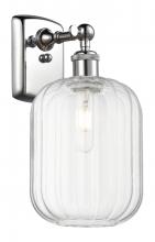 Innovations Lighting 516-1W-PC-G460-7CL - Preston Cylinder - 1 Light - 7 inch - Polished Chrome - Sconce