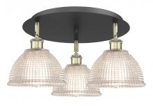 Innovations Lighting 516-3C-BAB-G422 - Arietta - 3 Light - 20 inch - Black Antique Brass - Semi-Flush Mount