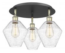 Innovations Lighting 516-3C-BAB-G654-8 - Cindyrella - 3 Light - 20 inch - Black Antique Brass - Semi-Flush Mount