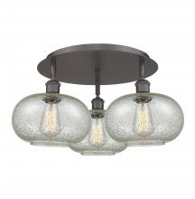 Innovations Lighting 516-3C-OB-G249 - Gorham - 3 Light - 21 inch - Oil Rubbed Bronze - Semi-Flush Mount