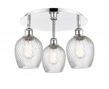 Innovations Lighting 516-3C-PC-G292 - Salina - 3 Light - 18 inch - Polished Chrome - Semi-Flush Mount