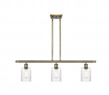 Innovations Lighting 516-3I-AB-G342 - Hadley - 3 Light - 36 inch - Antique Brass - Stem hung - Island Light