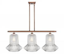 Innovations Lighting 516-3I-AC-G212 - Springwater - 3 Light - 39 inch - Antique Copper - Stem hung - Island Light