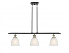 Innovations Lighting 516-3I-BAB-G381 - Castile - 3 Light - 36 inch - Black Antique Brass - Stem hung - Island Light