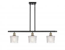Innovations Lighting 516-3I-BAB-G402 - Niagara - 3 Light - 36 inch - Black Antique Brass - Stem hung - Island Light