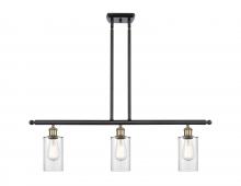 Innovations Lighting 516-3I-BAB-G802 - Clymer - 3 Light - 36 inch - Black Antique Brass - Stem hung - Island Light