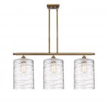 Innovations Lighting 516-3I-BB-G1113-L - Cobbleskill - 3 Light - 36 inch - Brushed Brass - Stem hung - Island Light