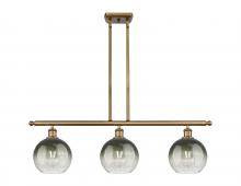 Innovations Lighting 516-3I-BB-G483-8SL - Brookhaven Globe - 3 Light - 36 inch - Brushed Brass - Stem Hung - Island Light