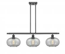Innovations Lighting 516-3I-BK-G247 - Gorham - 3 Light - 36 inch - Matte Black - Stem hung - Island Light