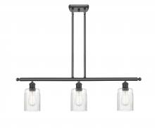 Innovations Lighting 516-3I-BK-G342 - Hadley - 3 Light - 36 inch - Matte Black - Stem hung - Island Light