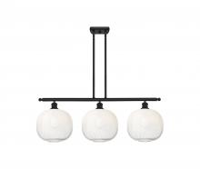 Innovations Lighting 516-3I-BK-G481-10OP - Brookhaven Sphere - 3 Light - 37 inch - Matte Black - Stem Hung - Island Light