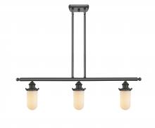 Innovations Lighting 516-3I-OB-CE231-W - Kingsbury - 3 Light - 36 inch - Oil Rubbed Bronze - Stem hung - Island Light