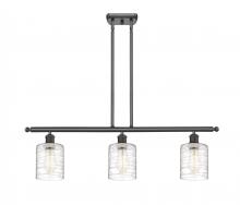 Innovations Lighting 516-3I-OB-G1113 - Cobbleskill - 3 Light - 36 inch - Oil Rubbed Bronze - Stem hung - Island Light