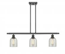 Innovations Lighting 516-3I-OB-G259 - Caledonia - 3 Light - 36 inch - Oil Rubbed Bronze - Stem hung - Island Light