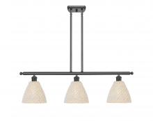 Innovations Lighting 516-3I-OB-NBD-75-NAT - Bristol Natural - 4 Light - 48 inch - Oil Rubbed Bronze - Cord hung - Island Light