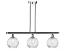 Innovations Lighting 516-3I-PC-G1214-8 - Twisted Swirl 3 Light Island Light part of the Ballston Collection