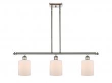 Innovations Lighting 516-3I-PN-G111 - Cobbleskill - 3 Light - 36 inch - Polished Nickel - Stem hung - Island Light