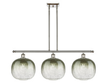 Innovations Lighting 516-3I-PN-G481-10SL - Brookhaven Sphere - 3 Light - 37 inch - Polished Nickel - Stem Hung - Island Light