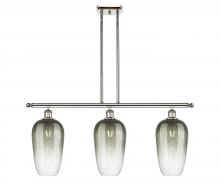 Innovations Lighting 516-3I-PN-G484-7SL - Brookhaven Flute - 3 Light - 36 inch - Polished Nickel - Stem Hung - Island Light